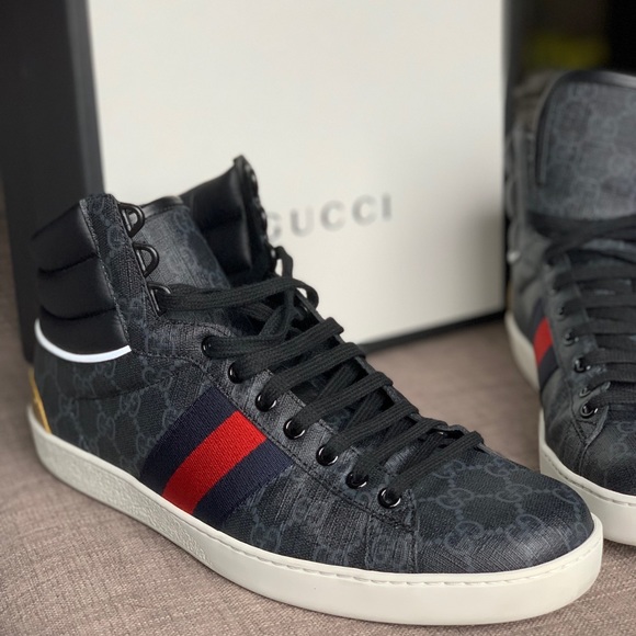 mens gucci shoes high tops